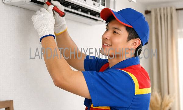 lắp máy lạnh hóc môn giá rẻ