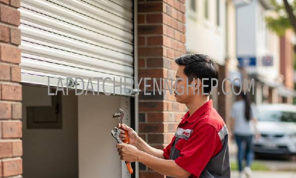lắp đặt cửa cuốn phú nhuận giá rẻ