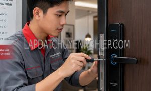 lắp đặt khoá vân tay quận tân bình uy tín
