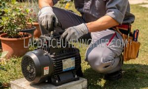 lắp đặt máy bơm nước gò vấp giá rẻ