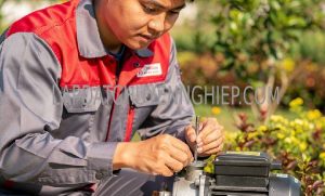 lắp đặt máy bơm nước nhà bè
