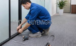 lắp đặt vách cửa kính quận 6 uy tín