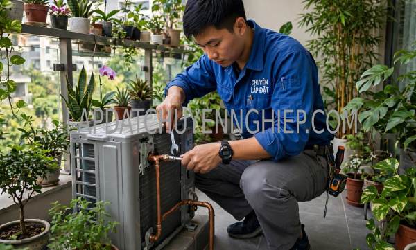 lắp đặt máy lạnh An Nhơn