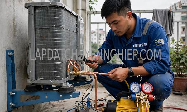 lắp đặt máy lạnh Bảy Hiền