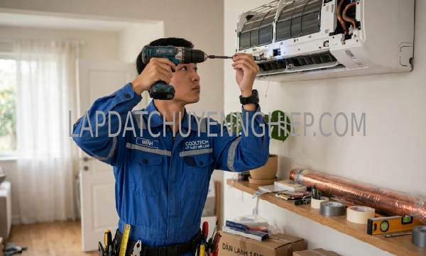 lắp đặt máy lạnh Đông Hưng Thuận