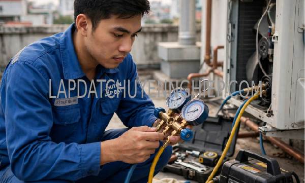 lắp đặt máy lạnh Đức Nhuận