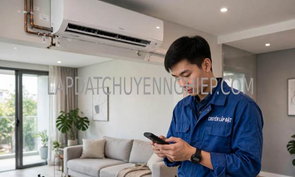 lắp đặt máy lạnh Gò Vấp