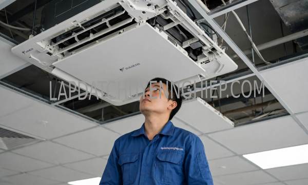 lắp đặt máy lạnh tại Long Nguyên