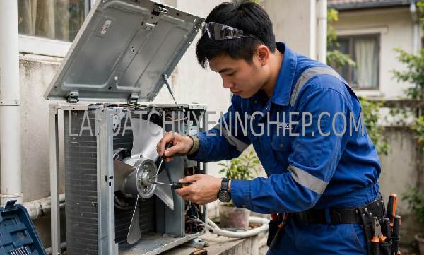 lắp đặt máy lạnh Phú Lâm