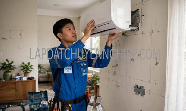 lắp đặt máy lạnh phường Bình Thới