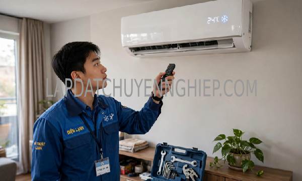 lắp đặt máy lạnh phường Chợ Quán