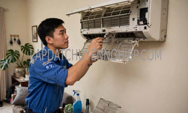 lắp đặt máy lạnh phường Hòa Bình