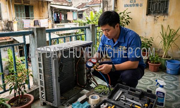 lắp đặt máy lạnh phường Long Bình