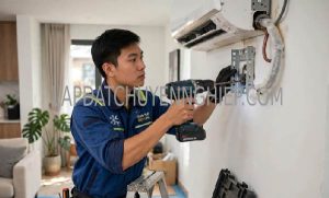 lắp đặt máy lạnh phường Phú Lâm