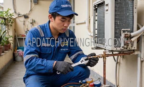 lắp đặt máy lạnh phường Phú Lâm TPHCM