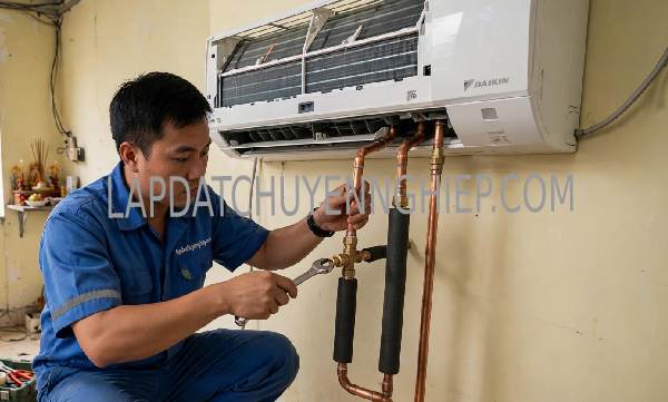 lắp đặt máy lạnh phường Rạch Dừa TPHCM