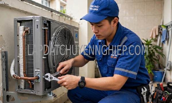 lắp đặt máy lạnh phường Tân Mỹ