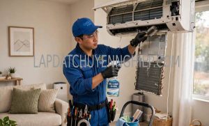 lắp đặt máy lạnh phường Tân Phú TPHCM