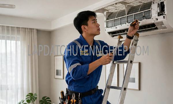 lắp đặt máy lạnh phường tân sơn nhì uy tín