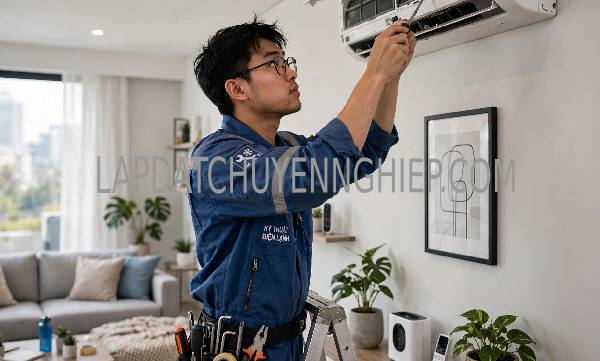 lắp đặt máy lạnh phường tân sơn nhì