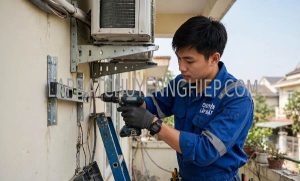 lắp đặt máy lạnh phường Thạnh Mỹ Tây TPHCM