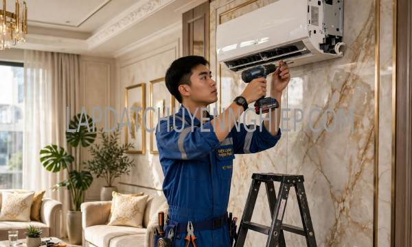 lắp đặt máy lạnh phường Trung Mỹ Tây TPHCM