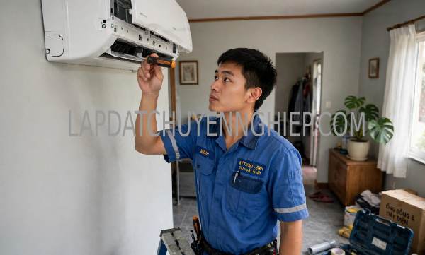 lắp đặt máy lạnh phường Trung Mỹ Tây