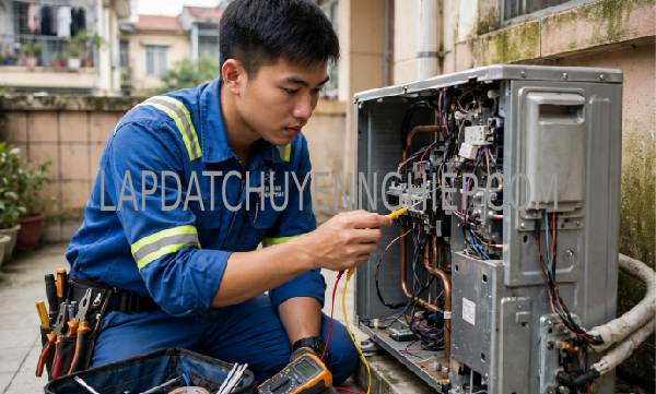 lắp đặt máy lạnh phường Xóm Chiếu