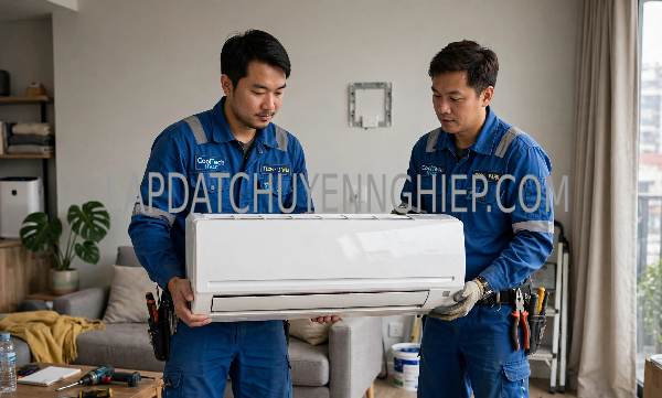 lắp đặt máy lạnh tại Tăng Nhơn Phú