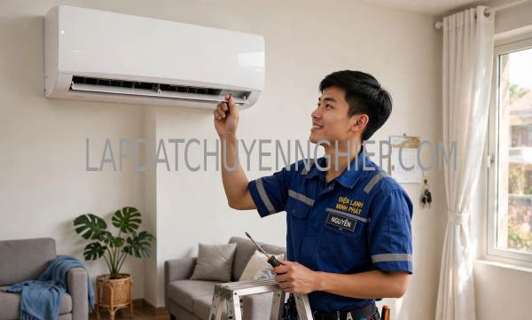 lắp đặt máy lạnh Tân Mỹ