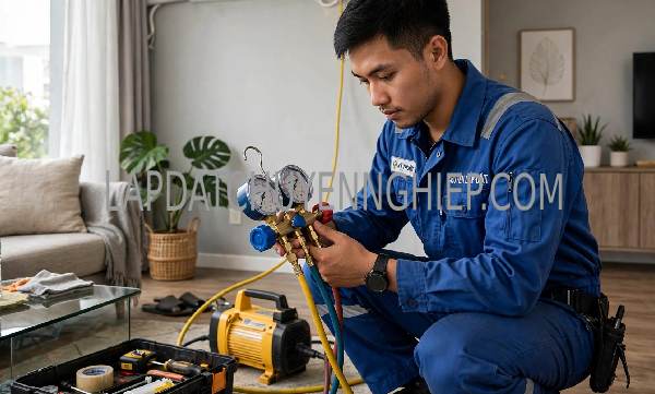 lắp đặt máy lạnh Tân Sơn Nhất