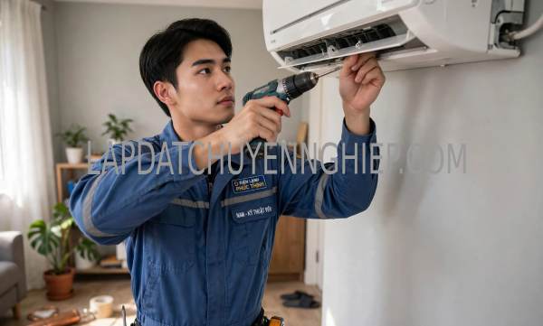 lắp đặt máy lạnh Trung Mỹ Tây
