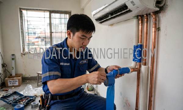 lắp đặt máy lạnh Xóm Chiếu