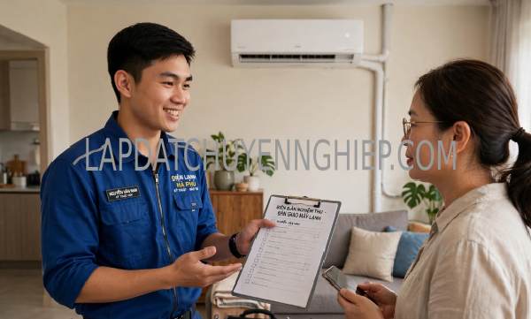 lắp đặt máy lạnh Xuân Hòa