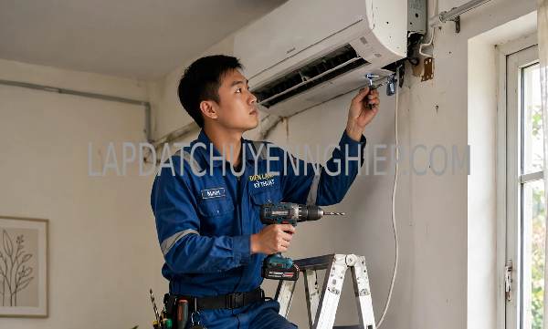 lắp đặt máy lạnh Bình Đông