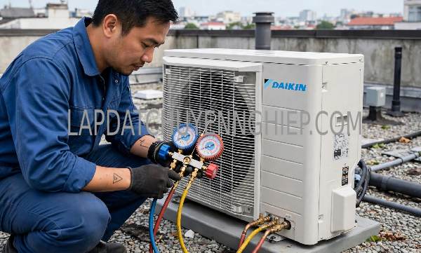 lắp đặt máy lạnh phường Phú Mỹ