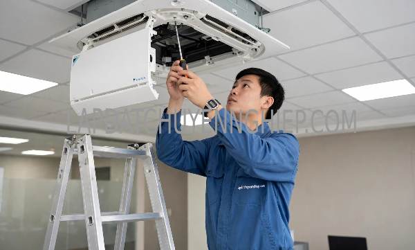 lắp đặt máy lạnh tại Bà Rịa