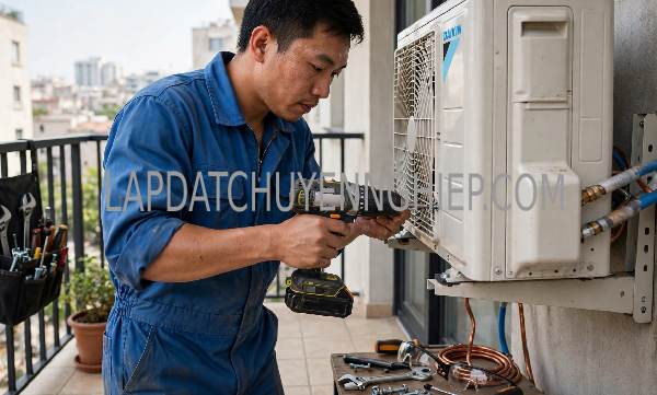 lắp đặt máy lạnh tại Tam Long