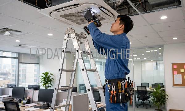 lắp đặt máy lạnh tại Tân Thành